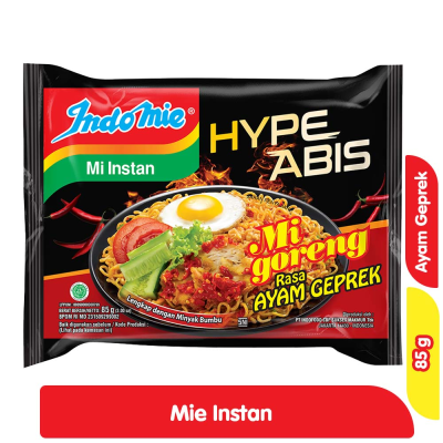 Indomie Hype Abis Mi Instan Goreng Ayam Geprek 85 g