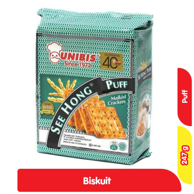 Unibis See Hong Puff Malkist Crackers 247 g