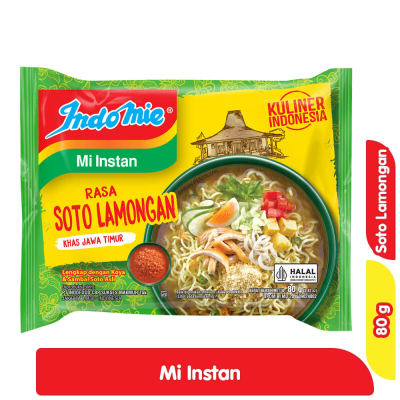 Indomie Mi Instan Soto Lamongan 80 g