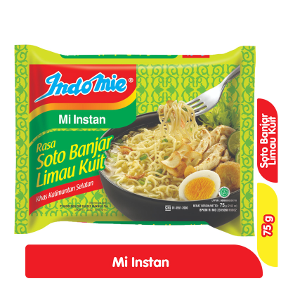 Indomie Mi Instan Soto Banjar Limau Kuit 75 g