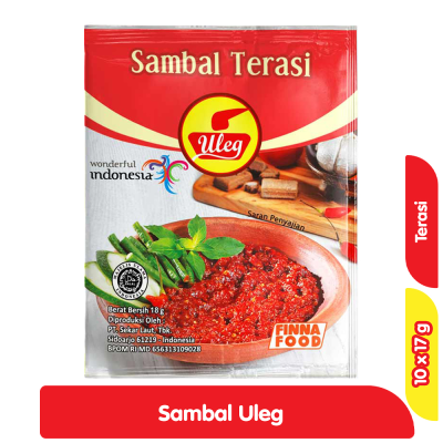 Uleg Sambal Terasi 10 x 17 g