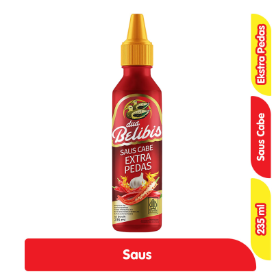 Dua Belibis Saus Cabe Ekstra Pedas Botol 235 ml