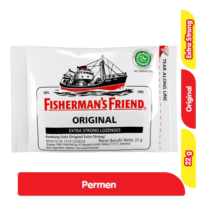 Fisherman's Friend Permen Extra Strong Original 22 g
