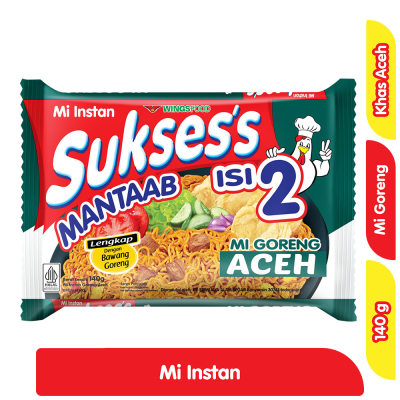 Sukses's Isi 2 Mi Instan Goreng Aceh 140 g