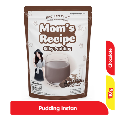 Mom's Recipe Silky Pudding Instan Cokelat 110 g