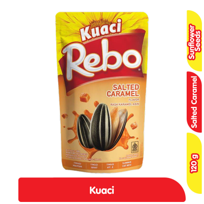 Rebo Kuaci Biji Bunga Matahari Salted Caramel 120 g