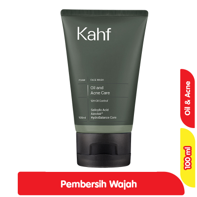 Kahf Oil & Acne Care Pembersih Wajah Anti minyak & Jerawat 100 ml